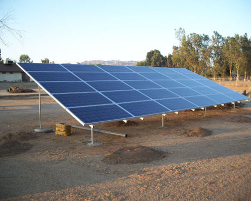 Galvanized Steel Ground Mounting System